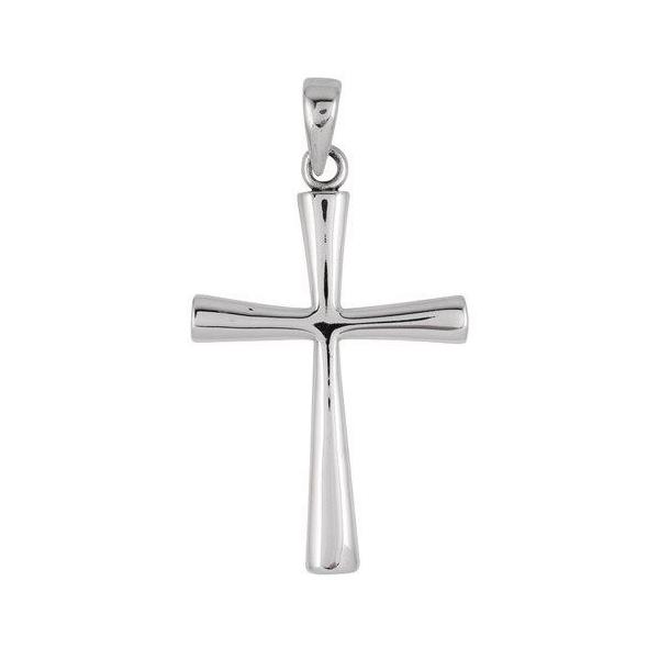 Pandant argint 925 cruce mare [2]